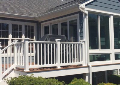 Deck and three seasons room